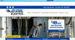 Desktop Screenshot of excelelectricsouthflorida.com